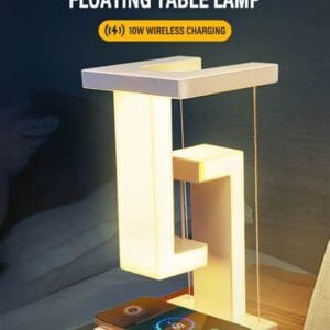 Anti-Gravity LED Desk Lamp with Wireless Charger